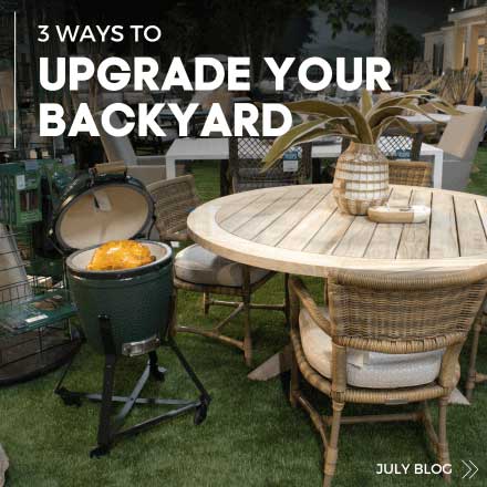 3 WAYS TO UPGRADE YOUR BACKYARD