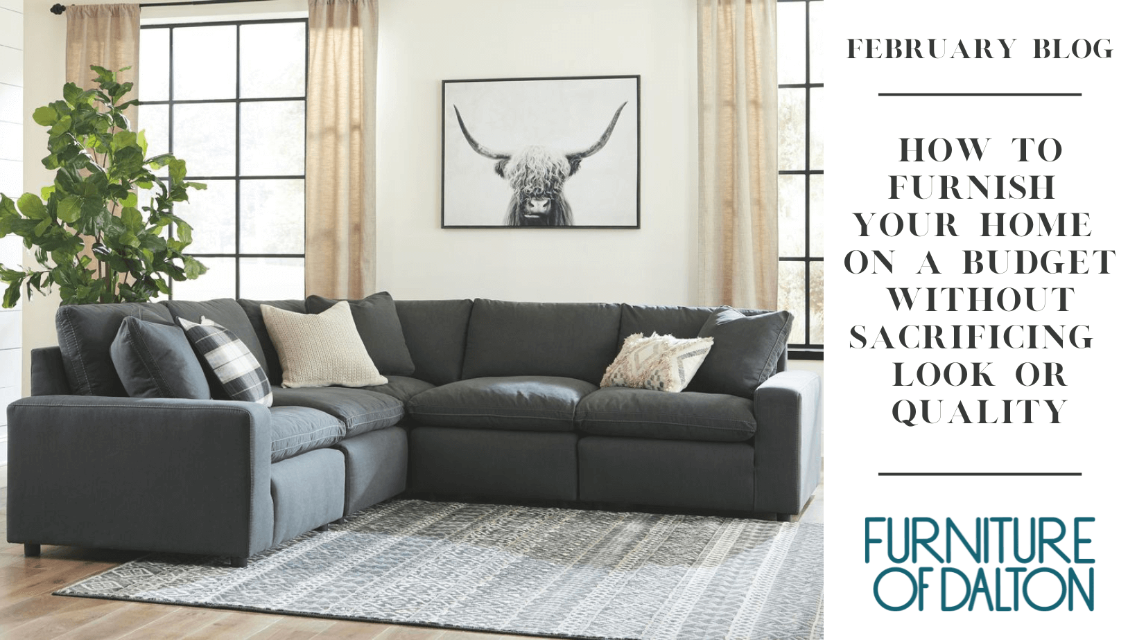 How to furnish your home on a budget without sacrificing look & quality 
