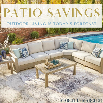 Patio Savings Sale